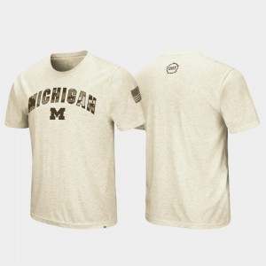 Oatmeal For Men OHT Military Appreciation Desert Camo Michigan T-Shirt 627968-579