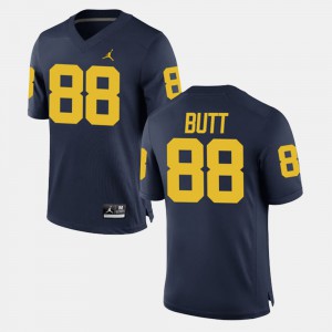 #88 Navy Alumni Football Game For Men's Jake Butt Michigan Jersey 255732-548